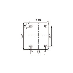 ヨドバシ.com - エスコ ESCO EA986HF-160 [160mm キャスター（自在金具