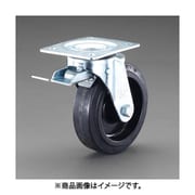 EA986HZ-160 [160mm キャスター（自在金具・前輪ブレーキ付）]