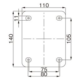 ヨドバシ.com - エスコ ESCO EA986JE-4 [200mm キャスター（自在金具