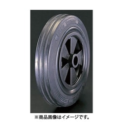 80x25mm 車輪（ラバータイヤ・PPリム） EA986MC-80