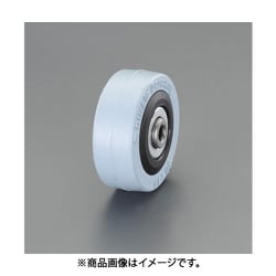 50x18mm 車輪（ラバータイヤ・ナイロンリム・ボールベアリング EA986MF-50