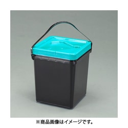 270x270x323mm/16.3L 角バケツ（フタ付） EA991PN-9