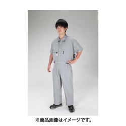 EA996AM-113 [【LL】 空調継ぎ作業服（送風ファン付/半袖グレー）]