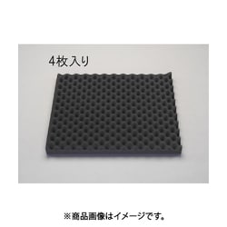 500x 600x40mm 軟質ポリウレタンフォーム（4枚） EA997XM-25