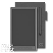 スマートフォン/PC対応 液晶ペンタブレット 電子メモパッド 10インチ ビジネス・ブラック （本革ケース付き） myFirst Sketch Book Black