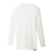 HOTMAGIC薄手9分袖シャツ Mサイズ オフホワイト MH1908