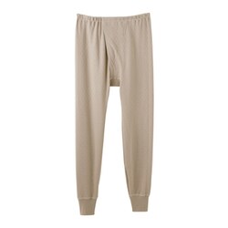【遠赤外線キルト肌着】長ズボン下2P LLサイズ ライトベージユ RP63022