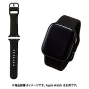 AW-41BDSCBK [アップルウォッチ バンド Apple Watch SE （第2世代/第1世代）/Series 10/9/8/7/6/5/4/3/2/1 [42 41 40 38mm] シリコン ベルト 耐衝撃 ブラック]