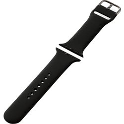 AW-45BDSCBK [アップルウォッチ バンド Apple Watch Ultra 2/SE 第2世代/Series 10/9/8/7/6/5/4/3/2/1 [49 46 45 44 42mm] シリコン ベルト 耐衝撃 ブラック]
