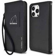 MD74909-1 [iPhone 13/iPhone 13 Pro用 new balance 手帳ケース ALL TERRAIN ブラック]