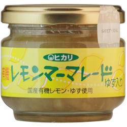 光 有機レモンマーマレード ゆず入り 115g