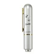 スヌーピーワンタッチイン印鑑ケース シルバー TSK-00898