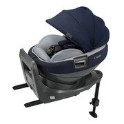 チャイルドシート・コンビ・THE S・新生児・回転 コンビ ホワイトレーベル THE S(ザ・エス) ISOFIX エッグショック ZC-690 ネイビー R129適合