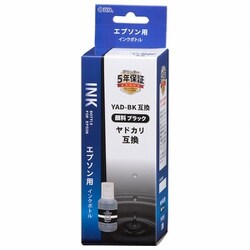 互換インクボトル エプソン ヤドカリ YAD-BK ブラック（顔料） INK-EYAD-BK