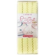 CP195 [Picot（ピコ）ふちどりニットテープ 3 クリーム×クリーム]