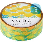 透明マスキングテープ SODA(ソーダ) ベニバナ CMT15-010