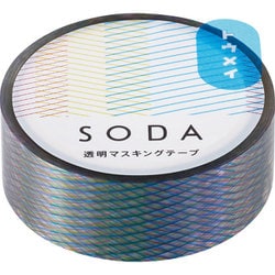 透明マスキングテープ SODA（ソーダ） プリズム CMT15-011