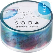 透明マスキングテープ SODA(ソーダ) メッセ-ジ CMT20-009