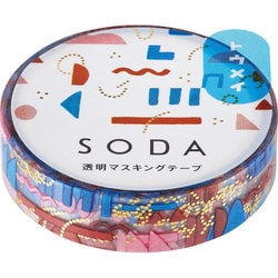 透明マスキングテープ SODA（ソーダ） パ-ツ CMTH10-002