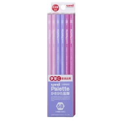 uni palette（ユニパレット） 6角鉛筆 6B 1ダース（12本） ラベンダー K56196B