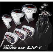 LYNX SILVER CAT LV-F 左打ちプレーヤー専用ゴルフクラブ基本セット [ゴルフクラブセット]
