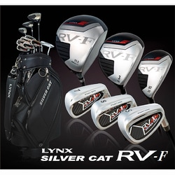 LYNX SILVER CAT RV-F FLEX-R ゴルフクラブ基本セット [ゴルフクラブセット]
