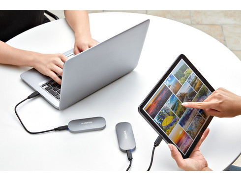 KIOXIA 外付SSD 1TB/USB-C接続 Amazon | キオクシア KIOXIA SSD 外付け 500GB USB3.2 Gen2 最大