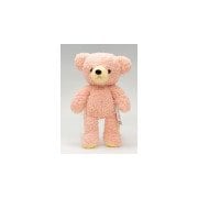 1650 クマのフカフカ ぬいぐるみ Mサイズ ローズ [キャラクターグッズ]