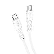 PD60W対応 Type-C to Type-C nano シリコンケーブル X67-NANOSTT-WH