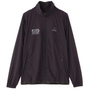 621-2120200-010-M [ゴルフウェア メンズ 超軽量ナイロンリップストップブルゾン VALIANTEC Mサイズ ブラック]