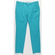 621-2131301-111-L [ゴルフパンツ メンズ ドビーチェック4WAYストレッチ ストレートパンツ Lサイズ ブルー]