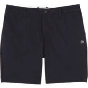 621-2132404-120-L [ゴルフパンツ メンズ 撥水ツイルカット ショートパンツ Lサイズ ネイビー]