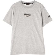 621-2164400-022-M [ゴルフシャツ メンズ PING APPAREL 半袖Tシャツ Mサイズ グレー]