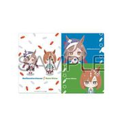 ウマ娘 プリティーダービー Season 2 ぱすきゃら クリアファイル イクノディクタス＆マチカネタンホイザ [キャラクターグッズ]