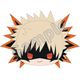 僕のヒーローアカデミア フェイスバッジ 爆豪勝己 [キャラクターグッズ]