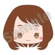 僕のヒーローアカデミア フェイスバッジ 麗日お茶子 [キャラクターグッズ]