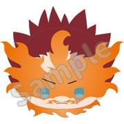 僕のヒーローアカデミア フェイスバッジ エンデヴァー [キャラクターグッズ]