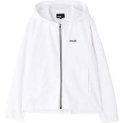 622-2120206-030-M [ゴルフジャケット レディース 総裏メッシュ ポリエステルストレッチブルゾン Mサイズ ホワイト]