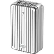 ZENDURE SuperTank Polymer モバイルバッテリー USB PD対応 26800mAh 138W 出力（USB-C×2、USB-A×2） シルバー ZDA8PDP-S-PL