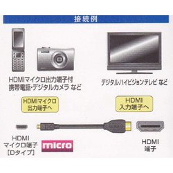 ヨドバシ.com - オーム電機 OHM VIS-C15EU-K [HDMI-micro HDMI