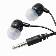 ステレオイヤホン 1.2m ブラック EAR-0024