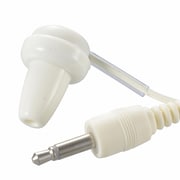 モノラルイヤホン ラジオ用 φ3.5 1m ホワイト EAR-1201