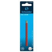 4色ボールペン シュナイダーテイク4用 替え芯 赤色 2本入 77292 レフェル レッド