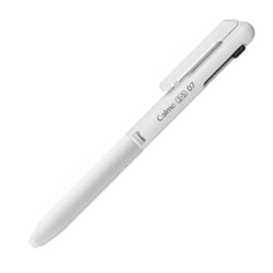 Calme（カルム） 多機能ボールペン 0.7mm グレイッシュホワイト軸 BXAW375W