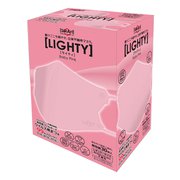 立体不織布マスク ライティ ベビーピンク 30枚 [個包装 30枚入り ベビーピンク]