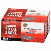 INK-C381380XL-6P [キヤノン互換インク BCI-381XL＋380XL/6MP 6色パック 増量タイプ]