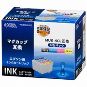 互換インクカートリッジ エプソン マグカップ MUG-4CL 4色パック INK-EMUG-4CL