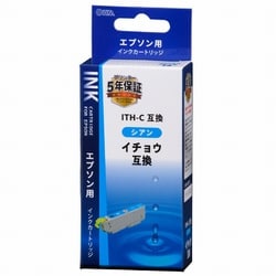 互換インクカートリッジ エプソン イチョウ ITH-C シアン INK-EITHB-C