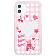 ci05892503-01-ip12 [ピンククッションバンパーケース MY SWEETIE 01 iPhone 12用]