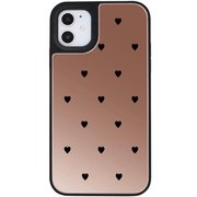 ci04831405-01-ip12 [ミラーバンパーケースPK SWEET BLACK HEART 01 iPhone 12用]